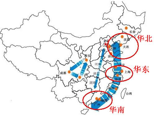 进口优势口岸分布状况